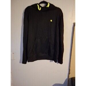 G-Star Raw Hoodie Mens Large Black Pullover Sweatshirt Streetwear Grunge Adult L